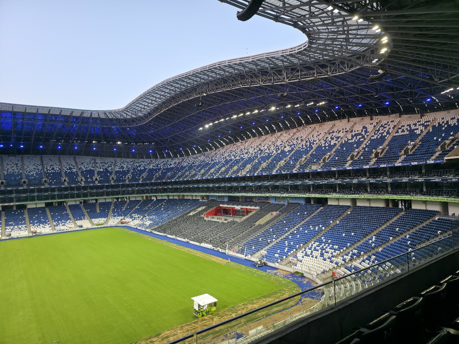 Interior of Estadio BBVA, where Tunisia play twice in Group F